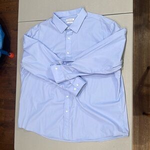 Haggar XXL dress shirt 18-18.5 neck 34-35 sleeve